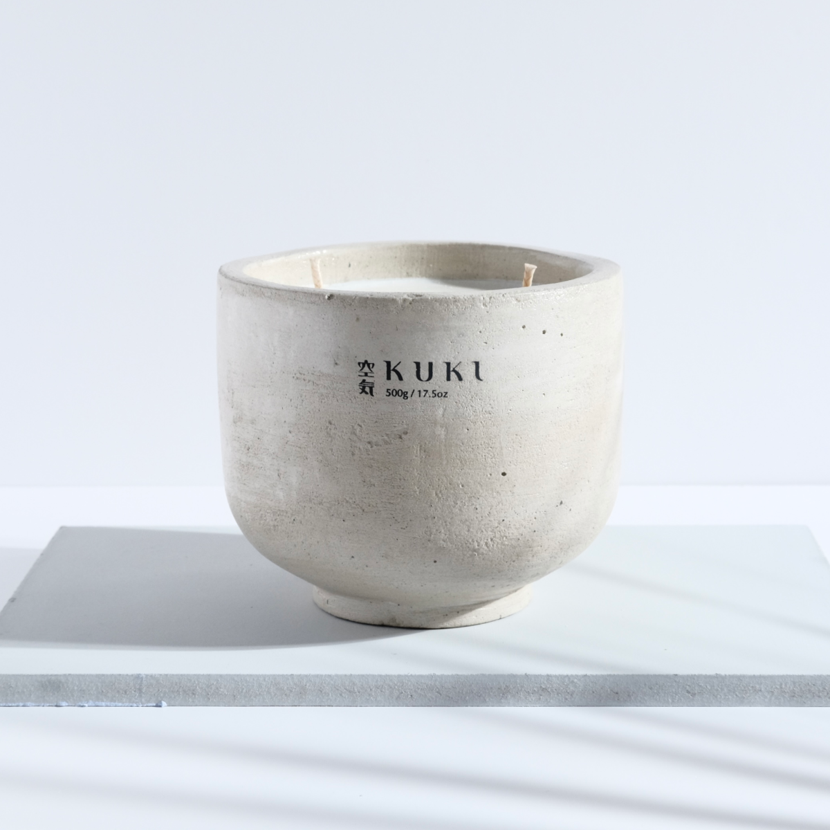 Kuki Concrete Edition Handmade Refillable Vessel