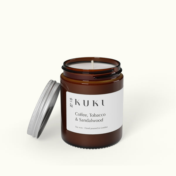 Coffee, Tobacco & Sandalwood | Hand-poured Scented Candle